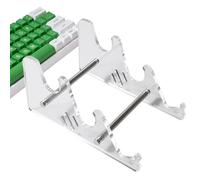 Niesel Support de Stockage pour Clavier d'ordinateur,Présentoir de Portefeuille de présentoir de Clavier Portable avec Divers pneus | Support de Cadre en Acrylique pour Bureau, Salle d'étude, Salon