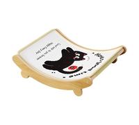 Niesel Tapis à gratter - Grattoir Horizontal avec Repose-Pied | Jouets interactifs Anti-Griffe pour aiguiser Les Griffes dans la Maison, intérieur, canapé, Meubles