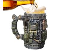 Niesel Tasses Cool pour Hommes, Tasses à Motif Avion Gravées, Mug De Café Grande Capacité En Acier Inoxydable Design Aéronautique, Pour Garçon Papa Grand-Père Boisson Chaude Froide Bière