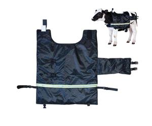Niesel Veste d'hiver pour Veau,Veste Isolante Réchauffante | Couverture Chauffante pour Veau,pour l'hiver Et Le Temps Froid en Extérieur pour Bétail Chèvres Moutons Chevaux Bovins Vaches