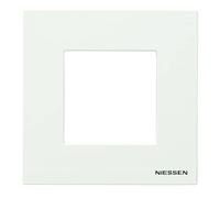 Niessen Zenit N2271BL - Cadre standard, blanc, 1 unité