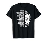 Nietzsche - T-shirt philosophie - Cadeau T-Shirt