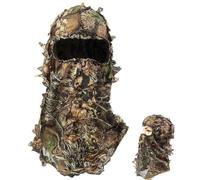 Nievajio 1 casquette camouflage 3D - Masque intégral - Casquette tactique pour sports de plein air et chasse