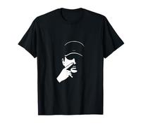 Nif Algérien Fierté Honneur Identité DZ Noir et Blanc T-Shirt