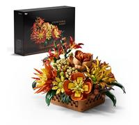 Nifeliz Botanicals Fleurs Set De Construction pour Adultes, Bouquet De Fleurs Convient pour La Décoration du Bureau à Domicile, Décoration & Cadeau (1,284 Pièces, NF10325)