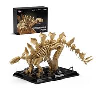 Nifeliz Fossiles de Dinosaures Le Crâne du Stegosaurus Set De Construction pour Adultes, Maquette de Dinosaure à Construire, Décoration & Cadeau (665 Pièces, NF10353)