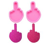 Nifocc Lot de 2 moules en silicone époxy pour le majeur de la main