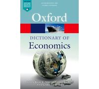 Nigar Hashimzade Gareth Myles John Black A Dictionary of Economics (Poche)