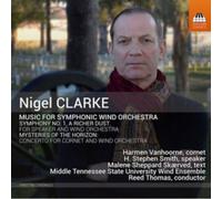 Nigel Clarke – Musique pour orchestre symphonique à vent – CD – NAXOS