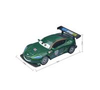 (Nigel Gearsley) Voitures Disney Pixar Cars 3 Flash McQueen DINOCO Avion Pision Cup 1:55 Modèle réduit en alliage de