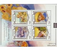 Niger 3335-3338 Feuille Miniature (complète. Edition.) Neuf avec Gomme Originale ** MNH 2015 Vincent Van Gogh (Timbres pour Les collectionneurs) Peinture
