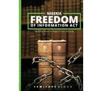 Nigeria Freedom Of Information Act