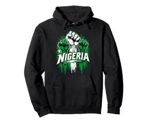 Nigeria Poings levés Unity Pride Vert Blanc Indépendance Sweat à Capuche