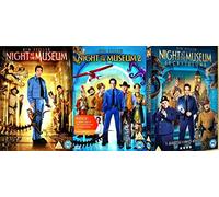 Night At The Museum 1-3 UK Release DVD - Night At The Museum / Night At The Museum 2 / Night At The Museum - Secret Of The Tomb DVD - Night At The Museum 3 Films Set DVD