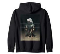 Night Beach Fish Man Weird Sea Creature Hybrid Sweat à Capuche