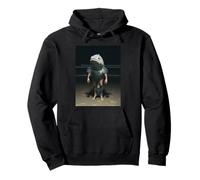 Night Beach Fish Man Weird Sea Creature Hybrid Sweat à Capuche