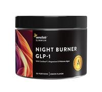 Night Burner GLP-1 - Soutien pour un sommeil profond et la perte de poids avec Carolean, Poudre d'inuline, Algue wakamé, Magnésium, Thé vert, Chrome - 135 g, Slimmium Sensilab