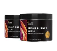 Night Burner GLP-1 - Soutien pour un sommeil profond et la perte de poids avec Carolean, Poudre d'inuline, Algue wakamé, Magnésium, Thé vert, Chrome - 2x 135 g, Slimmium Sensilab