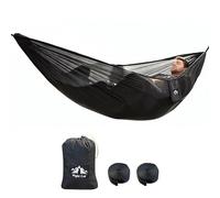 Night Cat Hamac Extérieur Ultraléger: Hamac Suspendu 0,35 KG pour 1 Personne Idéal pour Le Camping Le Bivouac Et La Randonnée