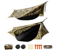 Night Cat Hamac Moustiquaire 1 Personnes: Imperméable Hamac Bivouac Tente Exterieur pour Camping Jardin Voyage Randonnée