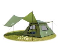 Night Cat Tente cabine avec bâche pour 3 à 4 personnes Tente de camping instantanée pour extérieur