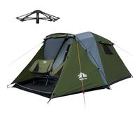 Night Cat Tente de Camping 3 4 Personne: Instantanée Pop Up Automatique étanche Tente pour Randonnée en Plein Air