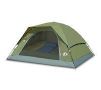 Night Cat Tente de Camping familiale pour 3 ou 4 Personnes avec Double Couche imperméable et 2 Portes, Installation Facile à Clipser, 2,7 x 2,4 x 1,5 m