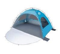 Night Cat Tente de Plage Portable pour 2 à 4 Personnes Protection UV 3 fenêtres en Maille Respirante Sol étendu Facile à Installer en extérieur