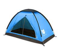 Night Cat Tente de randonnée pour 1 à 2 Personnes - Tente de Camping pour Adultes, Scouts, Enfants, imperméable, spacieuse, légère et compacte avec Sac de Transport