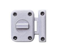 Night Door Latch, Heavy Duty Indoor Outdoor Lock, Optimized Load-Bearing Frame, Smooth Gate Hardware for Home Safety, Bedroom, Workplace, Dorm, and General Security Use, 1.77x1.38x0.51 Inches