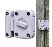 Night Door Latch, Indoor Outdoor Lock, Smooth Heavy Gate Hardware, Home Safety Accessory for Bedroom Dorm Workplace Apartment Front Door Privacy and Security, 1.38x0.51 in