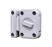 Night Door Latch, Night Latch Lock, 1.77x1.38in Indoor Outdoor Security, Smooth Heavy Duty Mechanism, Sturdy Gate Hardware for Bedroom Privacy, Workplace Entry, Dorm Safety