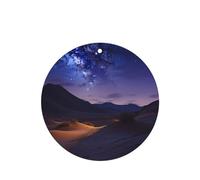 Night in the Desert Lot de 4 désodorisants de voiture durables pour homme et femme - Tablettes d'aromathérapie à suspendre - Parfum lavande