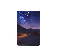 Night in the Desert Lot de 4 désodorisants de voiture durables pour homme et femme - Tablettes d'aromathérapie à suspendre - Parfum lavande