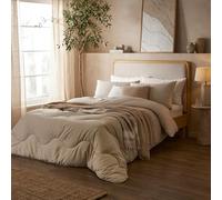 Night Lark - Couette sans Housse - Collection Tissage Doux - Literie de Luxe Douce au Toucher - Lavable en Machine - Hypoallergénique (Avoine Naturelle, tog 4,5 - Lit Simple)