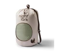 Night Lark - Couette sans Housse de Couette - Collection Seersucker - Literie de Luxe Douce au Toucher - Lavable en Machine - Hypoallergénique (Vert Olive, tog 10,5 - Double)