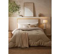 Night Lark - Couette sans Housse de Couette - Collection Tissage Doux - Literie de Luxe Douce au Toucher - Lavable en Machine - Hypoallergénique (Avoine Naturelle, tog 4,5 - Super King)