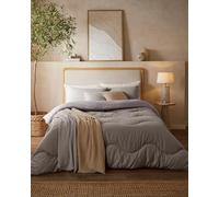 Night Lark - Couette sans Housse de Couette - Collection Tissage Doux - Literie de Luxe Douce au Toucher - Lavable en Machine - Hypoallergénique (Gris Pierre, tog 10,5 - Lit Simple)