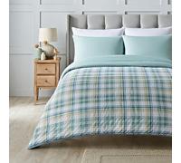 Night Lark Couette sans Housse de Couette pour lit Super King Size 6 tog Printemps-été - Motif à Carreaux de Campagne - Couette Super Douce, Confortable et légère - Lavable en Machine et séchage