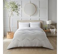 Night Lark - Parure de lit sans Housse de Couette avec taies d'oreiller Assorties - Tog 4,5 - King - Collection Seersucker - Nordic Mist - Literie de Luxe - Hypoallergénique - Lavable en Machine