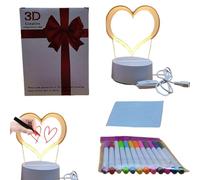 Night Light Message Board, Multifunctional Table Decoration, Dry Erase Message Board, Light Up Message Board, Light Up Dry Erase Board for Bedroom and Living Room Multifunctional Message Board
