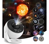Night Light, Wallfree Projector, projecteur ciel etoile,cosmonaute projecteur,veilleuse adulte,projecteur enfant,projecteur planetarium,skylight projector, Sky Light, Projecteur Etoile Plafond 12 en 1