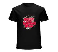 Night of The Living Dead Eyes Unisex Cotton Tee Shirt Men's Black T-Shirt M