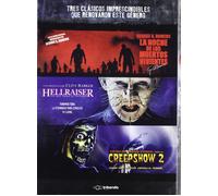 Night Of The Living Dead + Hellraiser + Creepshow 2 (Dvd)