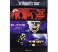 Night of the Living Dead + Hellraiser + Creepshow 2 (DVD) G