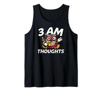 Night Owl Overthinker 3 AM Thoughts Coffee Débardeur