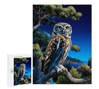 Night Owl Perch Puzzle 500 Pièces Educa Jouet en Bois Cadeau Unique Décoration Intérieure Jeu Éducatif Challenge Toy Adultes Et Enfants À Partir De 14 Ans 500 PCS