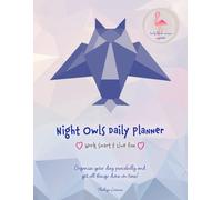 Night Owls Daily Planner: Work Smart & Live Fun