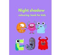 Night shadow: Amazing coloring book with different cute manesters is adorable coloring options to fulfill your little ones freetime.