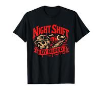 Night Shift by Blood Hardcore Identity Pride Design T-Shirt